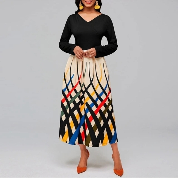 OC Order Plus Pocket Party Dress, Size Large NWT - Picture 2 of 11